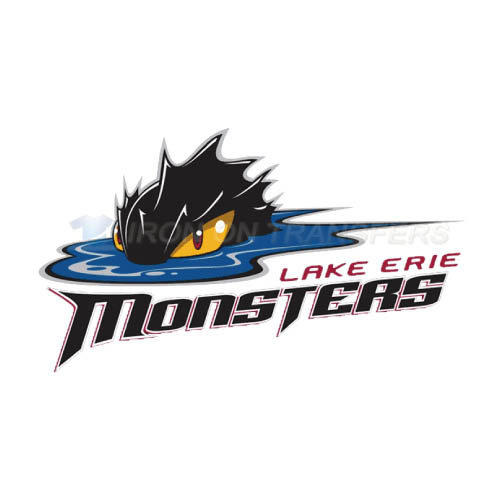 Lake Erie Monsters Iron-on Stickers (Heat Transfers)NO.9063